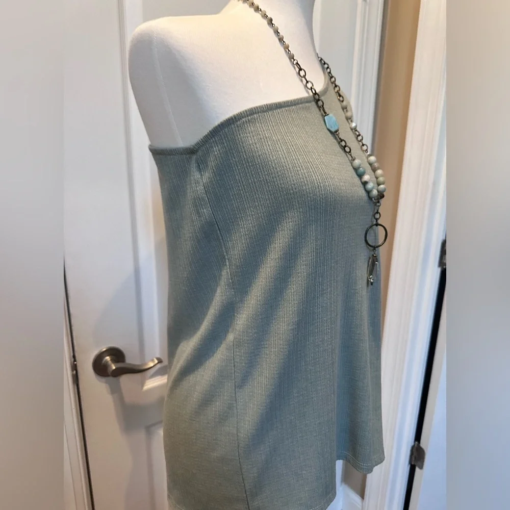 One-Shoulder Ribbed Top – Effortlessly Chic - Picture 4 of 6